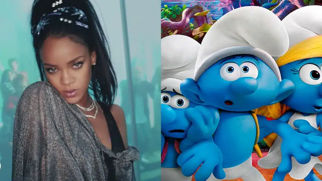 CinemaCon 2023: Rihanna dará voz a Pitufina en nueva película de Los Pitufos