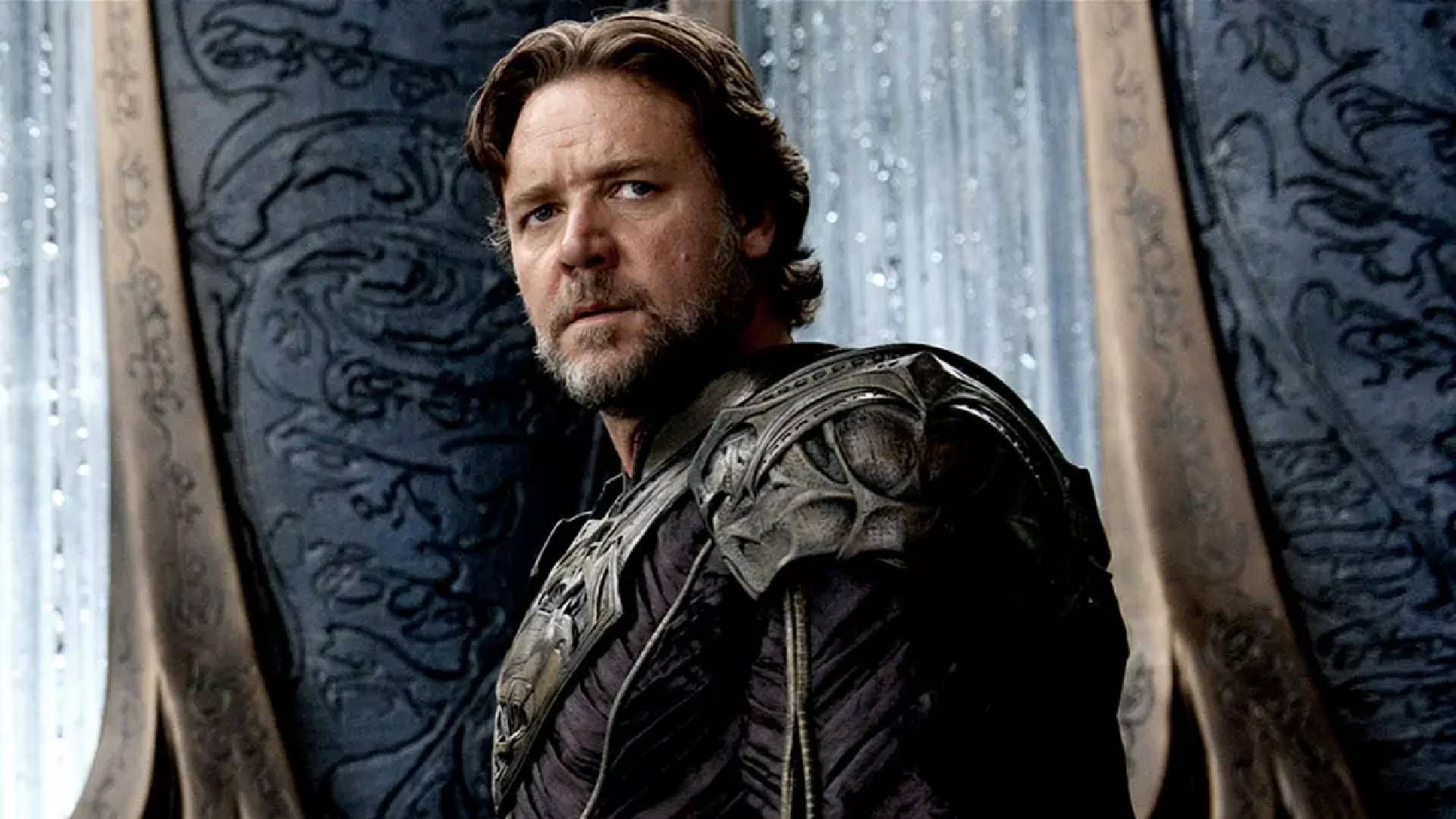 Russell Crowe Jor-El El hombre de acero Superman int