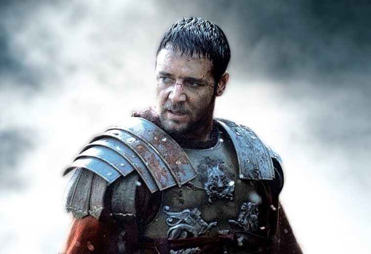 ¡Por los Campos Elíseos! Russell Crowe casi abandona Gladiador