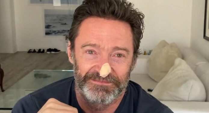 hugh jackman en video hablando sobre cáncer de piel