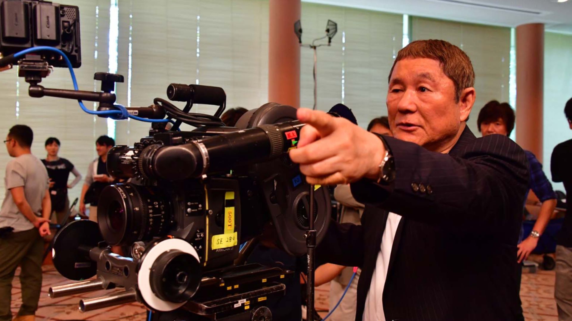 Imagen del cineasta de culto Kitano Takeshi