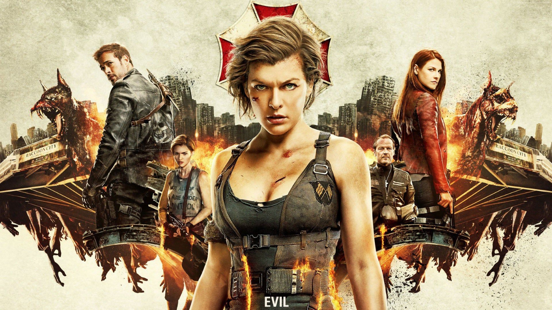 Póster película Resident Evil