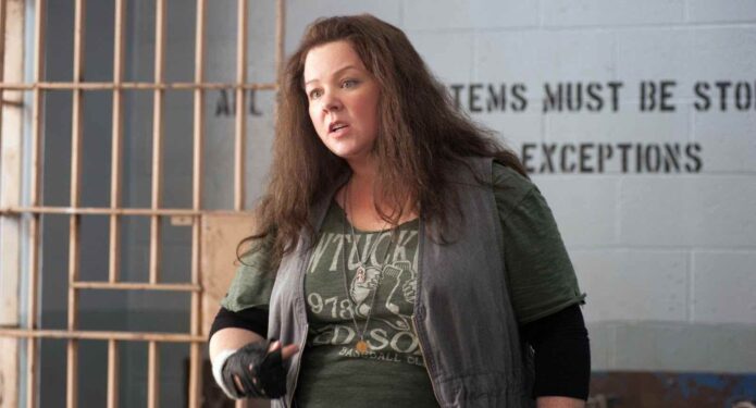 Melissa McCarthy en una escena de la película The Heat