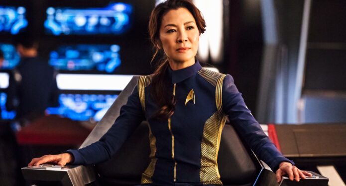 Michelle Yeoh en su personaje de Star Trek