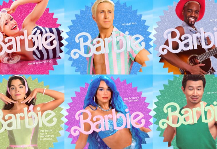 ¡Un mundo color de rosa! Geniales pósters individuales de los personajes de Barbie