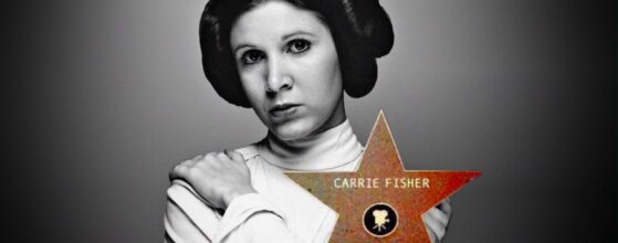 -Carrie-fisher-recibe-su-estrella-en-hollywwod-