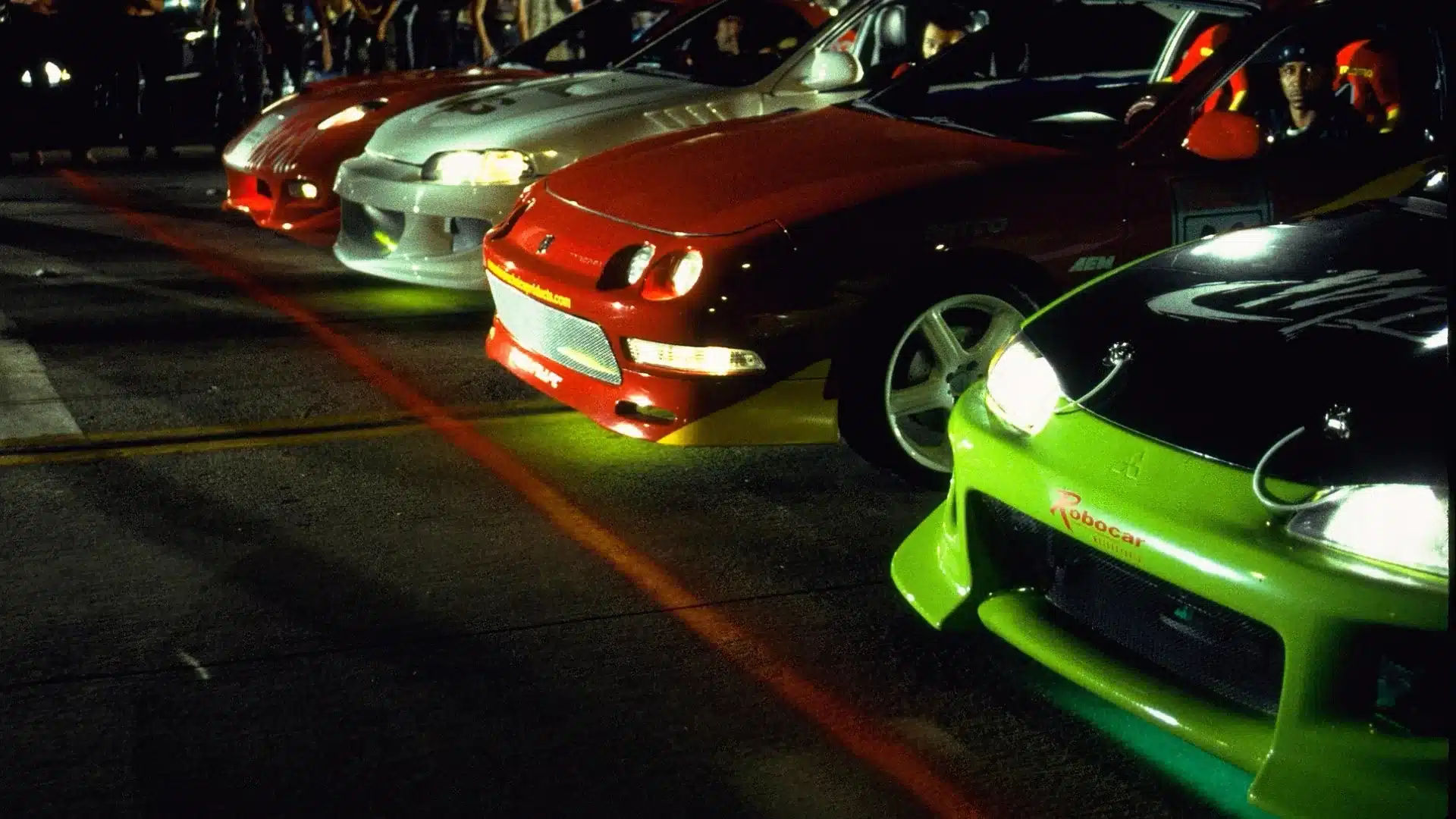 Carrera nocturna Rápidos y furiosos 