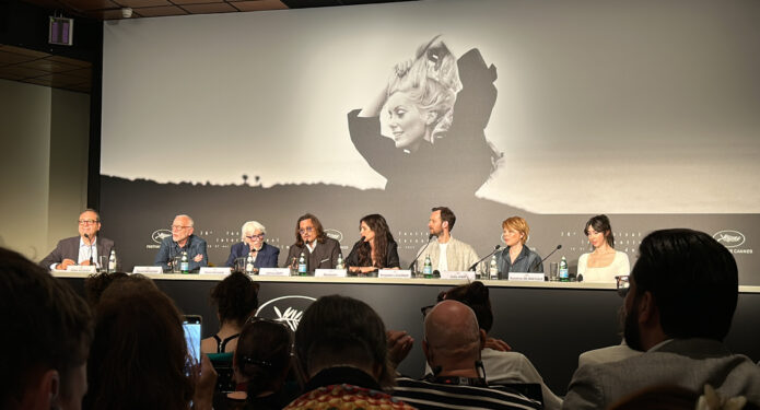 Conferencia de prensa Jeanne du Barry Cannes 2023 Johnny Depp