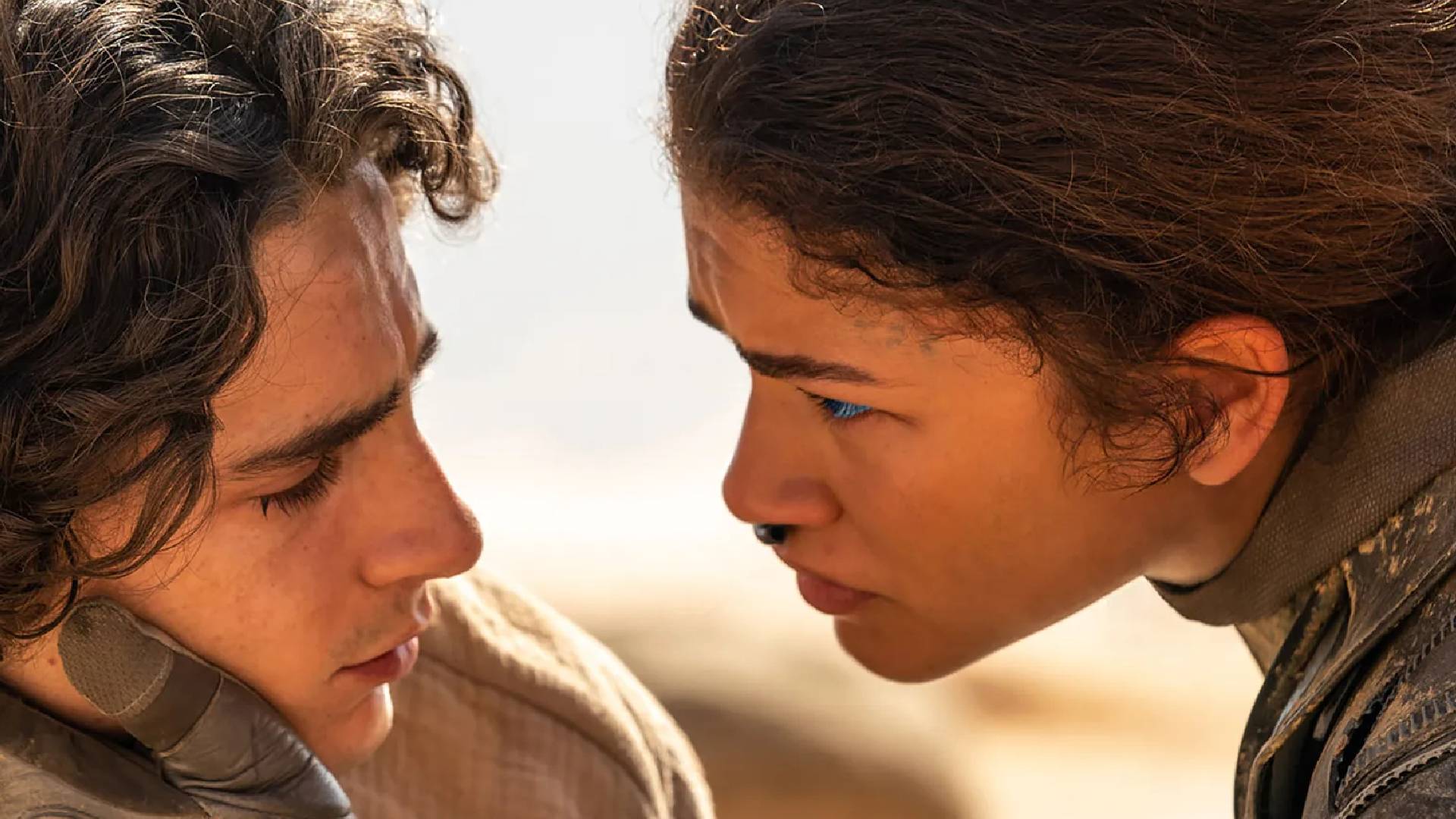 Timothée Chalamet y Zendaya en Duna Parte 2