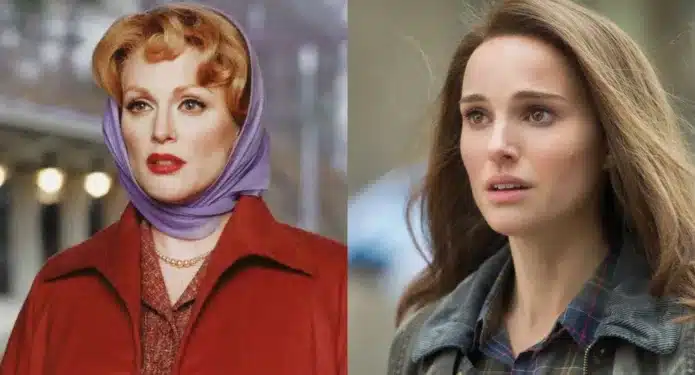 Julianne Moore y Natalie Portman