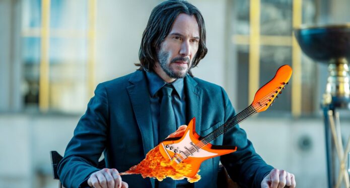 Keanu Reeves banda de rock