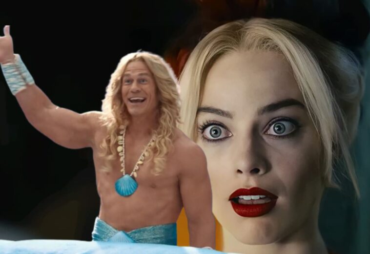 Margot Robbie y John Cena Barbie