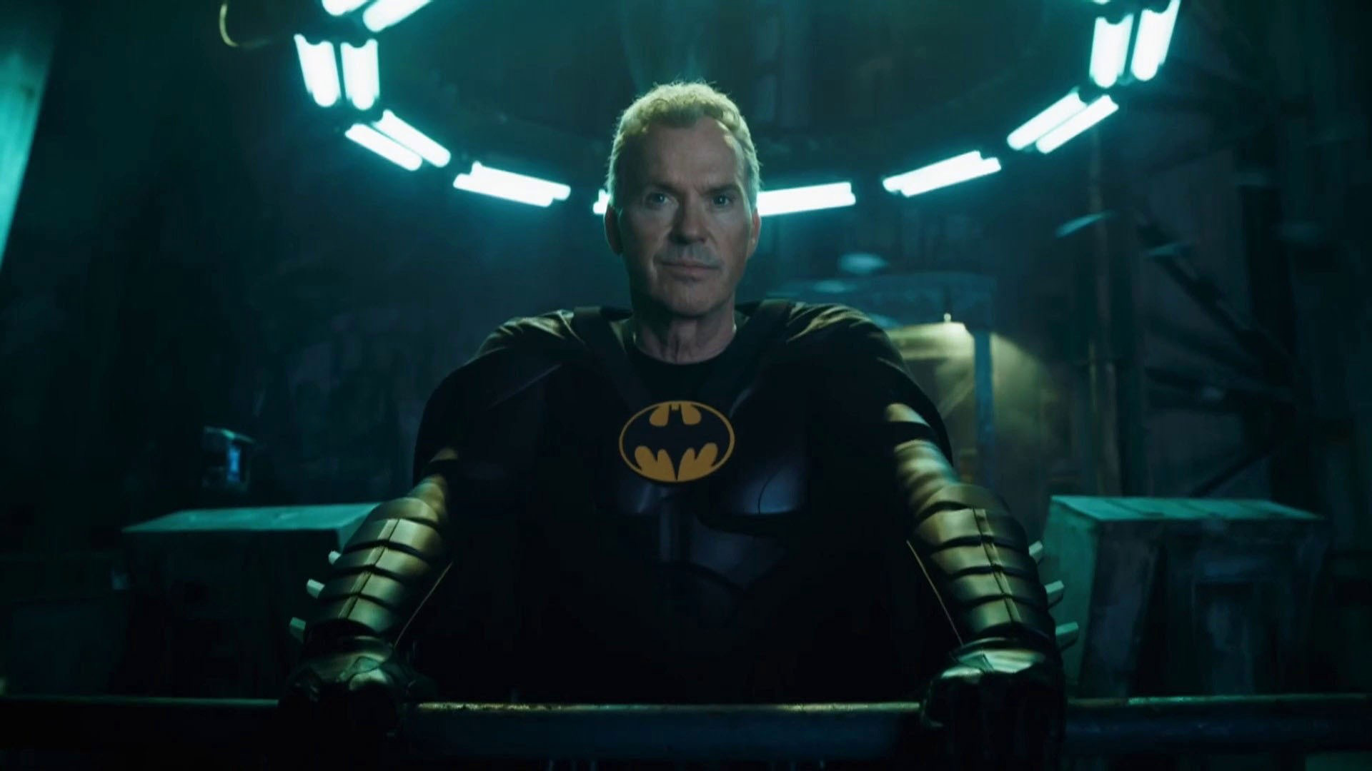 Micheal Keaton como Batman en The Flash