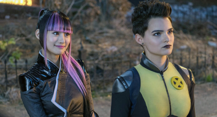 Negasonic Teenage Warhead y Yukio en Deadpool 2