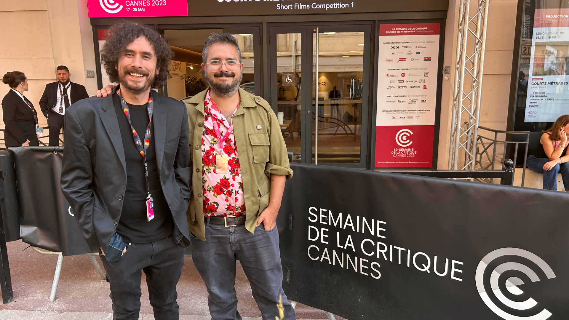 Nicolás Ruiz y Armando Navarro Arkhé corto en Cannes 2023