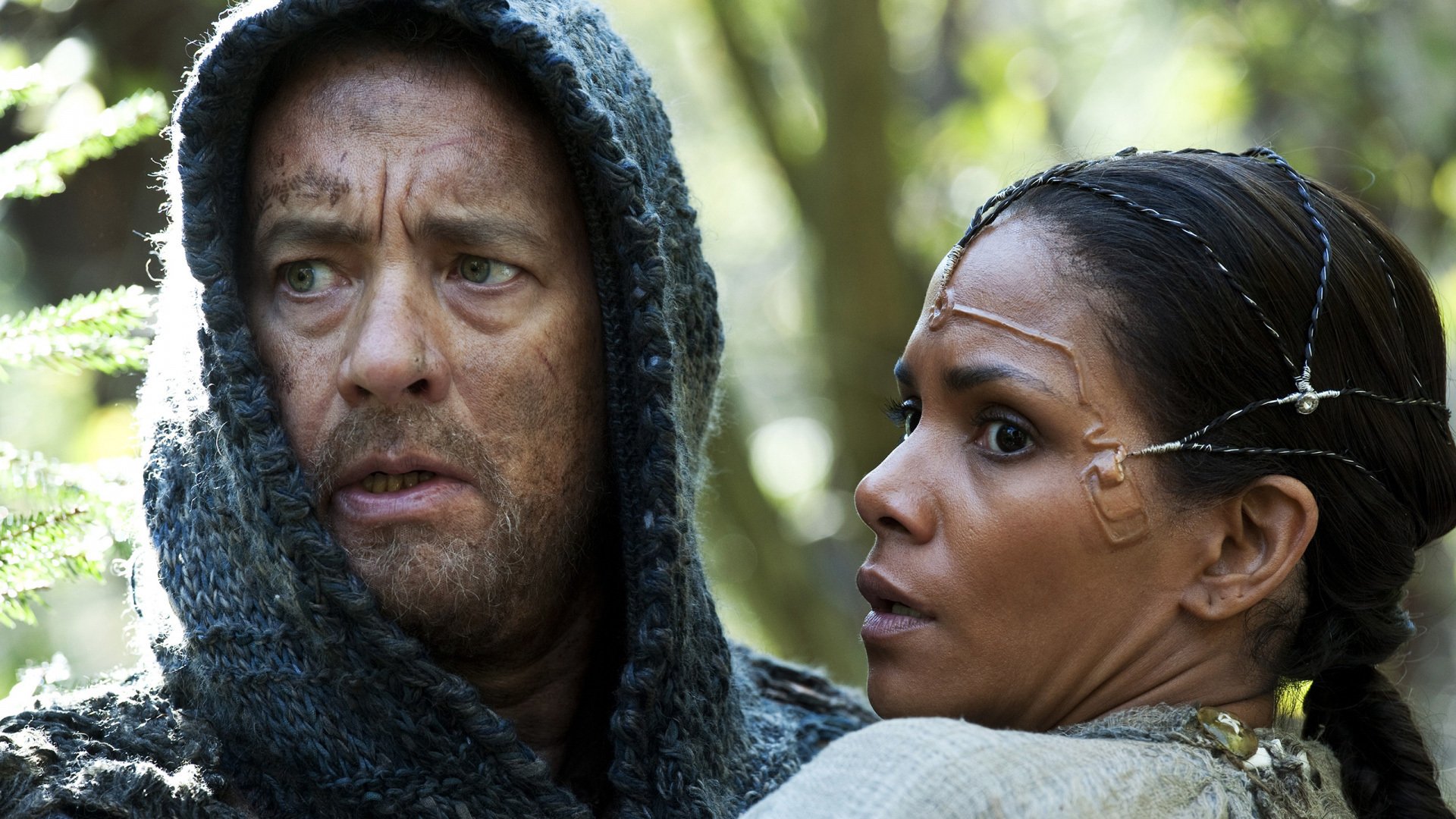 Tom Hanks y Halle Berry en Cloud Atlas