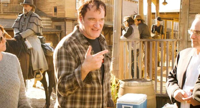 Quentin Tarantino en Django sin cadenas