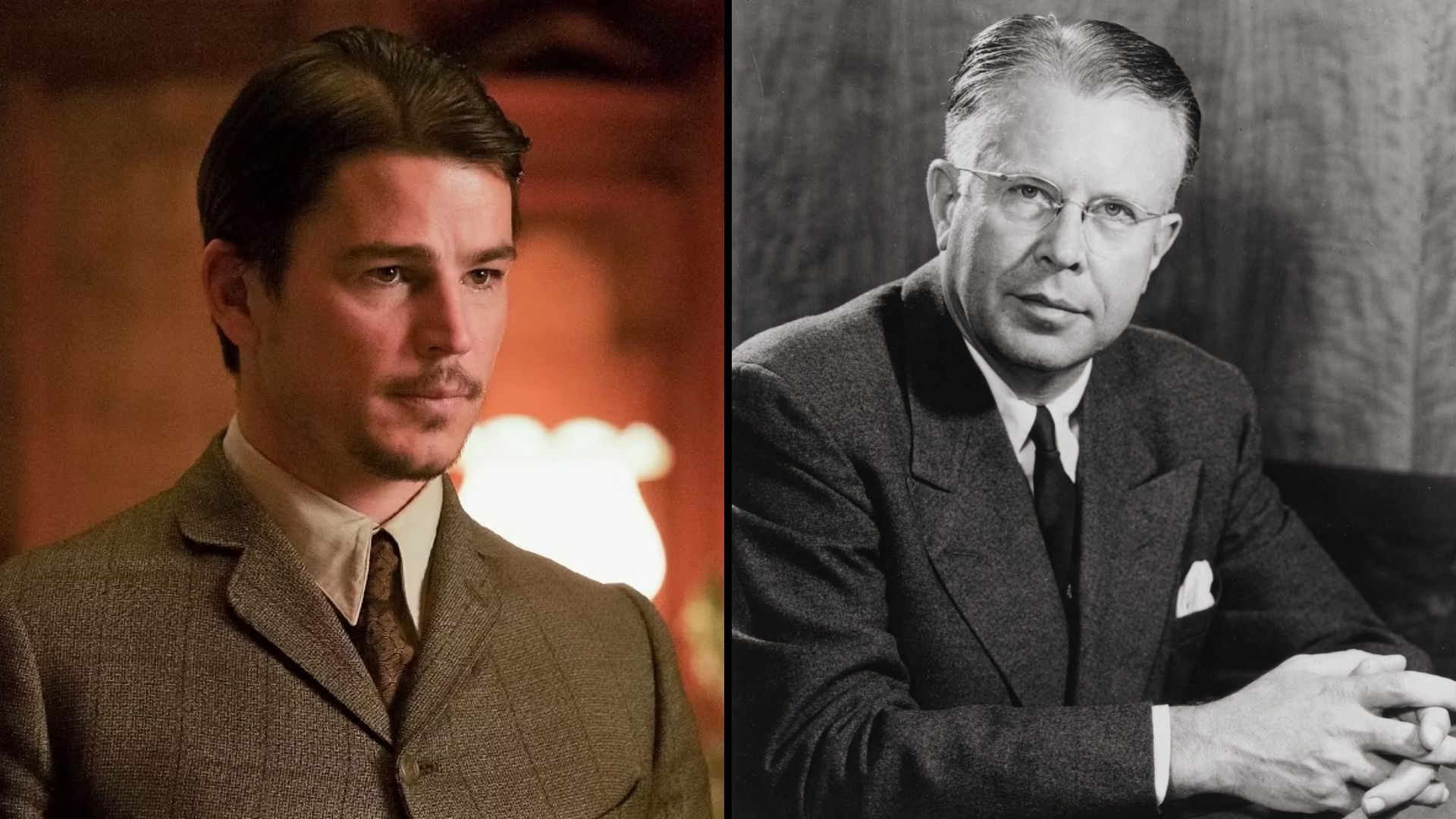 Quién es quién en Oppenheimer Josh Harnett como Ernest Lawrence