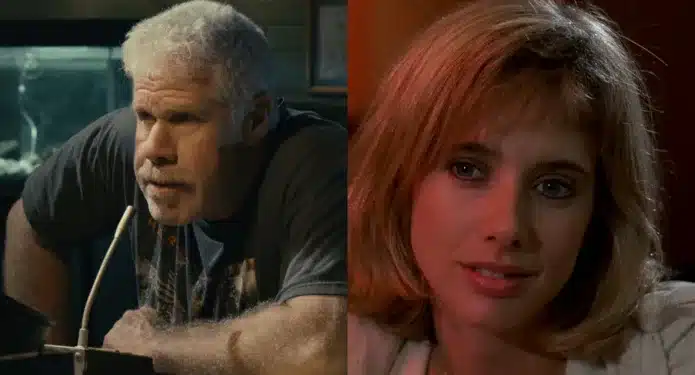 Ron Perlman y Rosanna Arquette