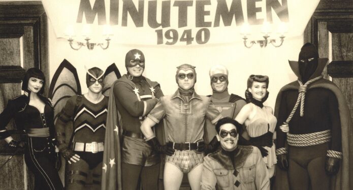 Watchmen Minutemen Zack Snyder Créditos iniciales