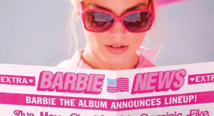 Poster soundtrack Barbie