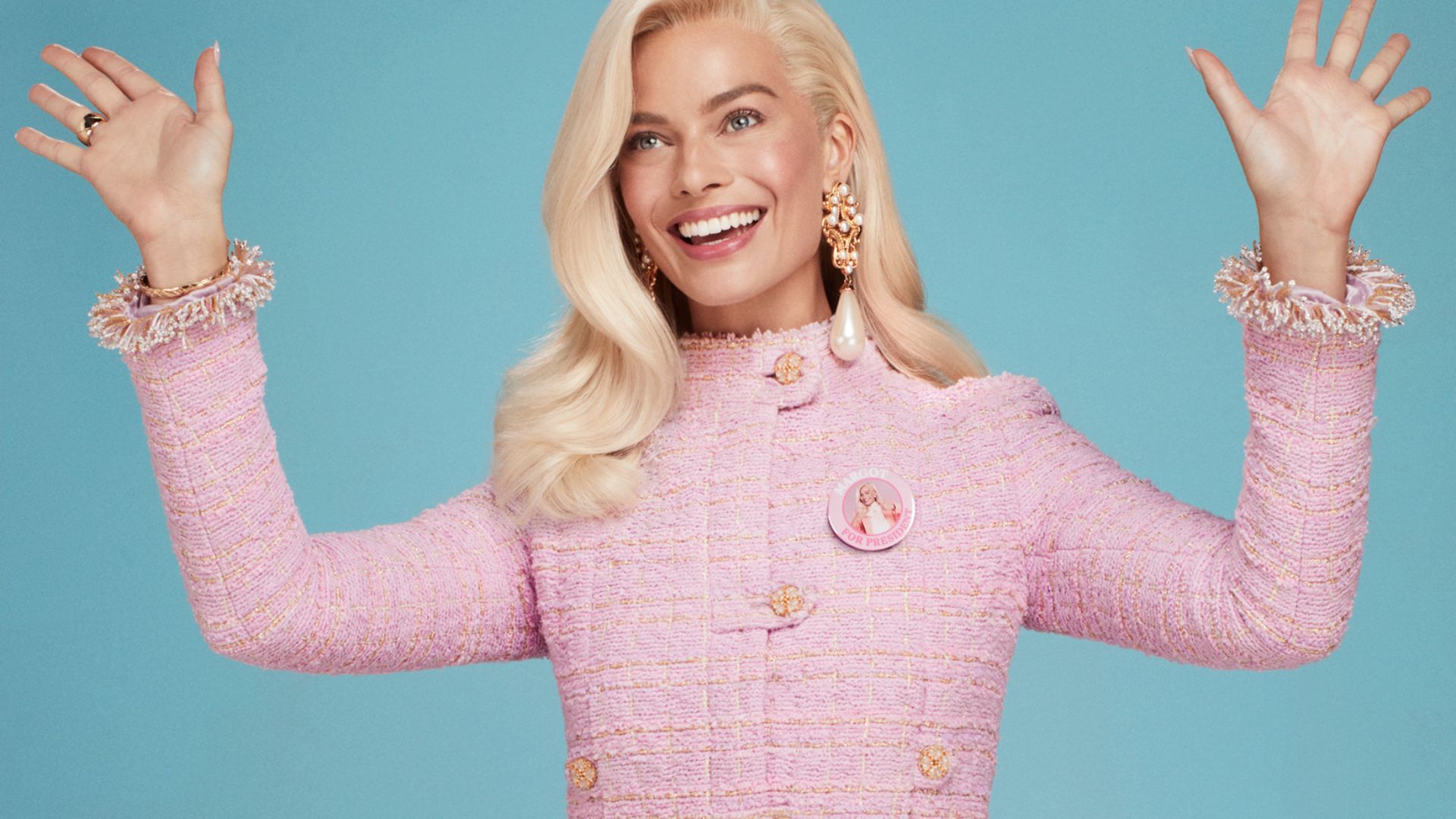 Margot Robbie como Barbie en Vogue