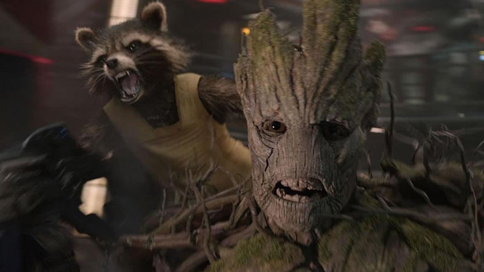 Rocket y Groot