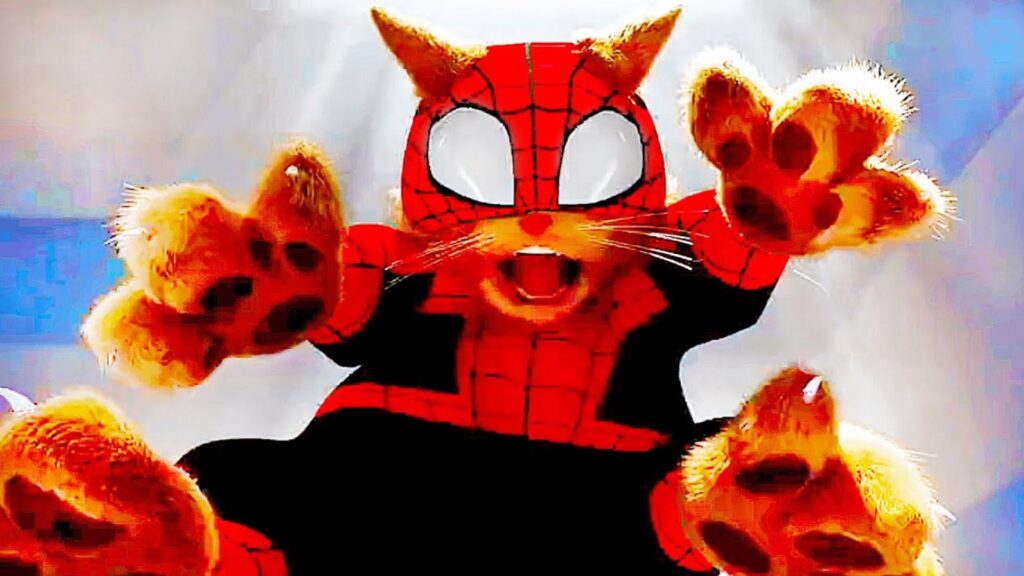 Un héroe que ronronea! Conoce a Spider-Cat, la sensación de Spider-Man: A través del Spider-Verso