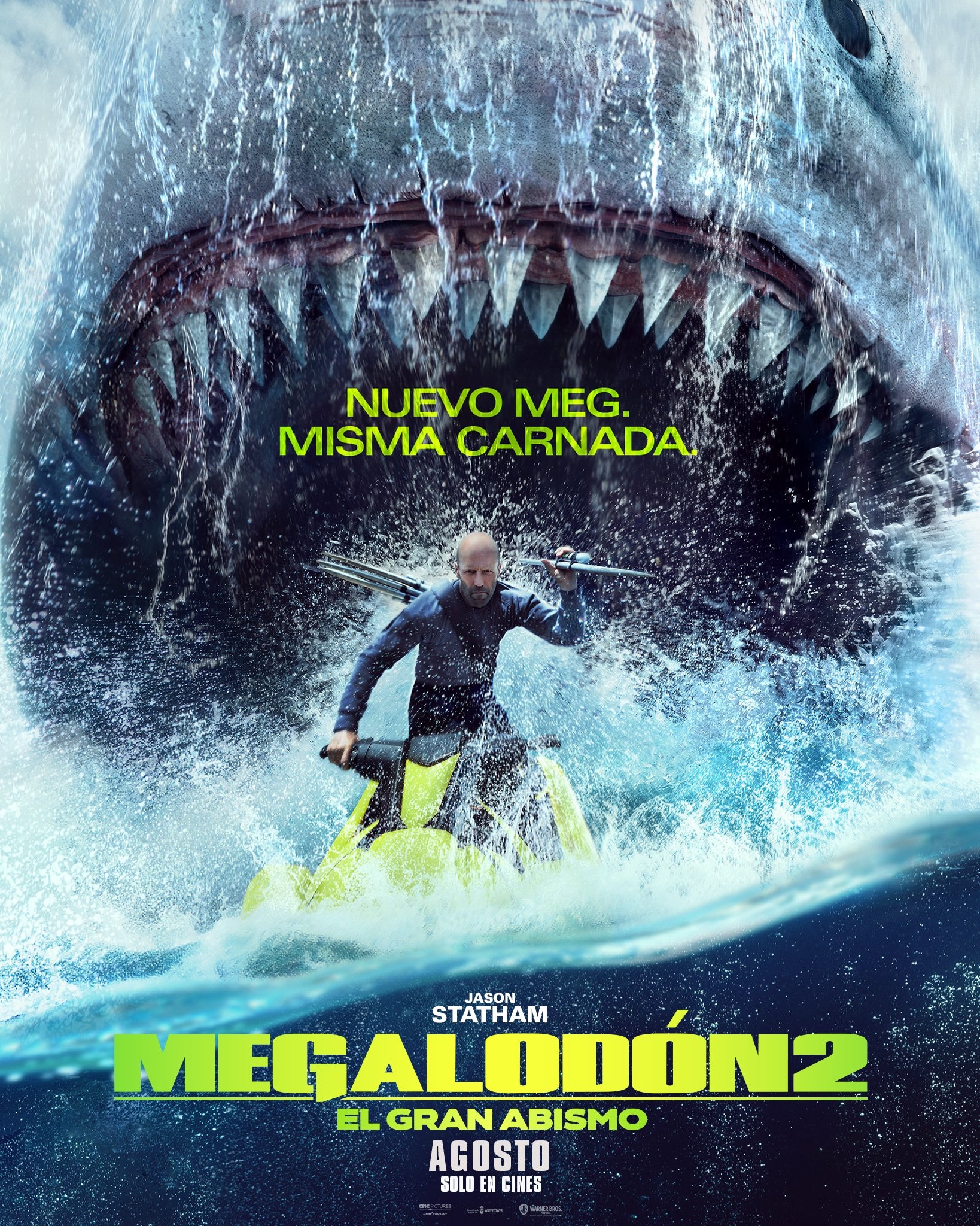 Póster de Megalodón 2: El gran abismo