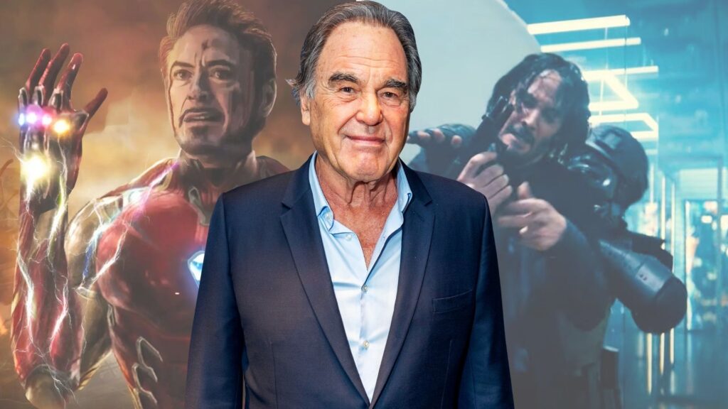 ¡No son creíbles! Oliver Stone critica las películas de Marvel y John Wick