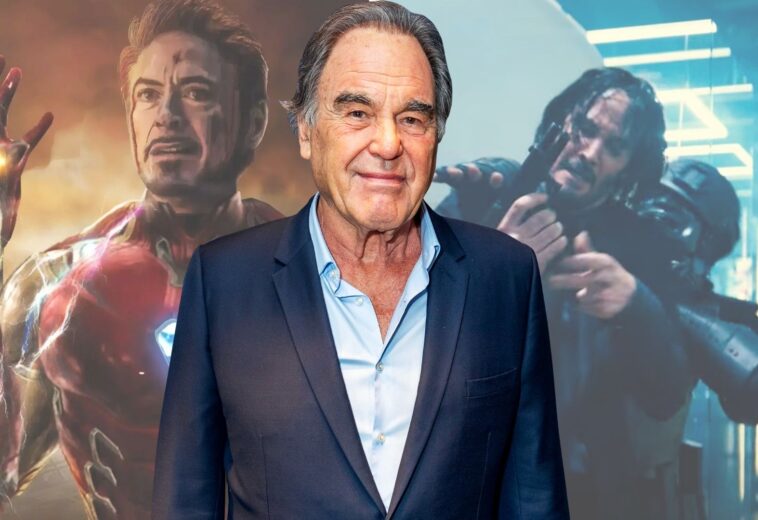 ¡No son creíbles! Oliver Stone critica las películas de Marvel y John Wick