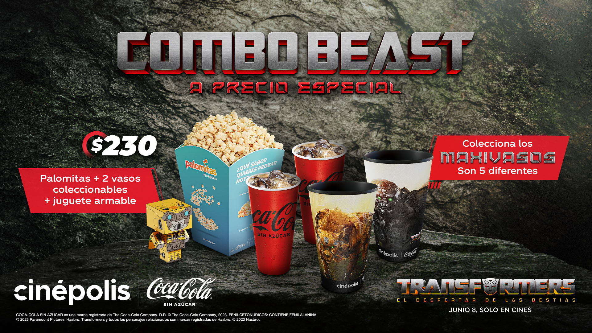 ComboBeast Transformers Cinépolis 