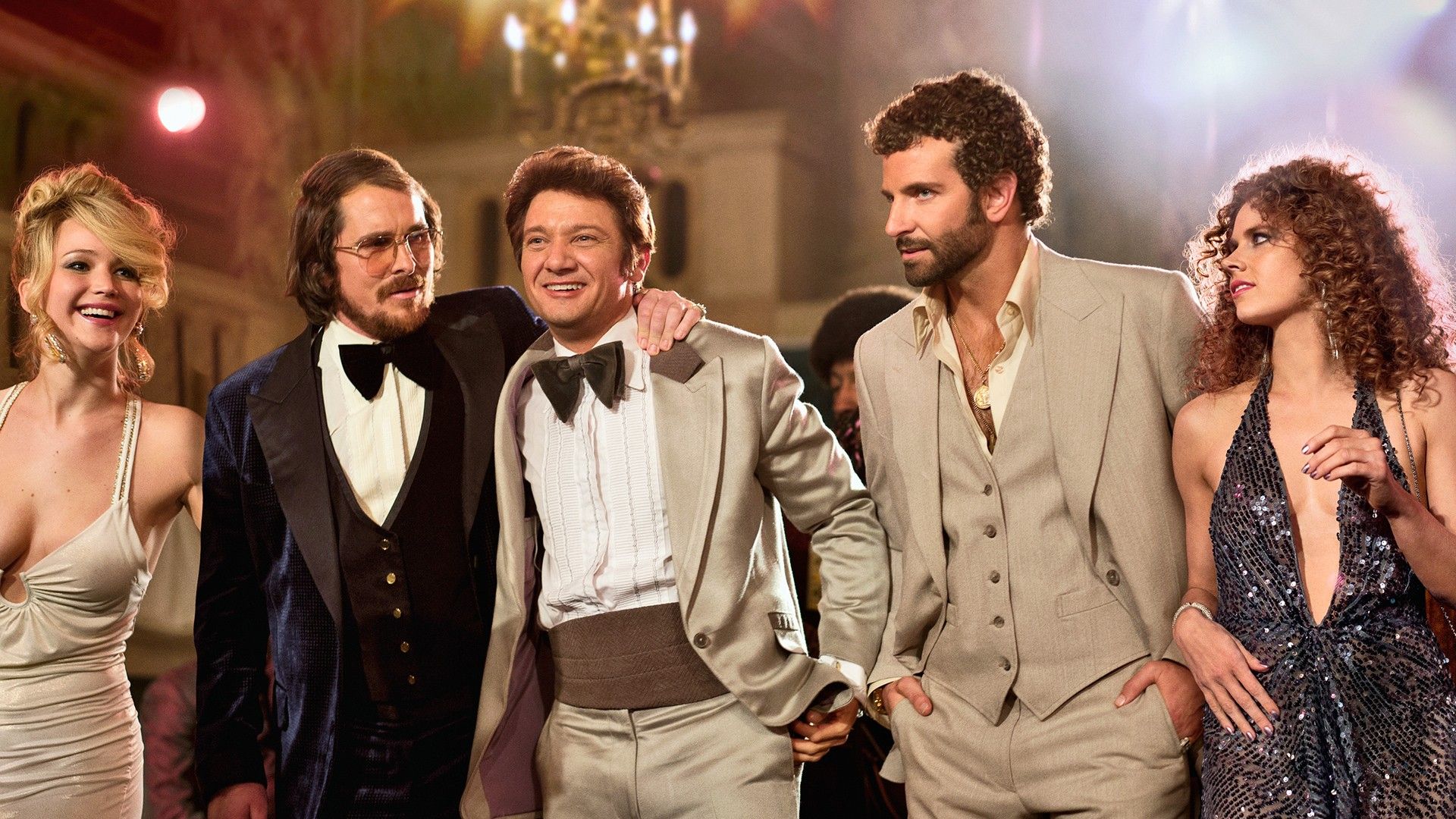 Escándalo americano American Hustle Jennifer Lawrence Christian Bale