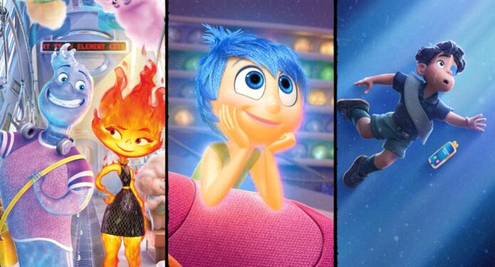 Futuro Pixar Elementos Inside Out Elio