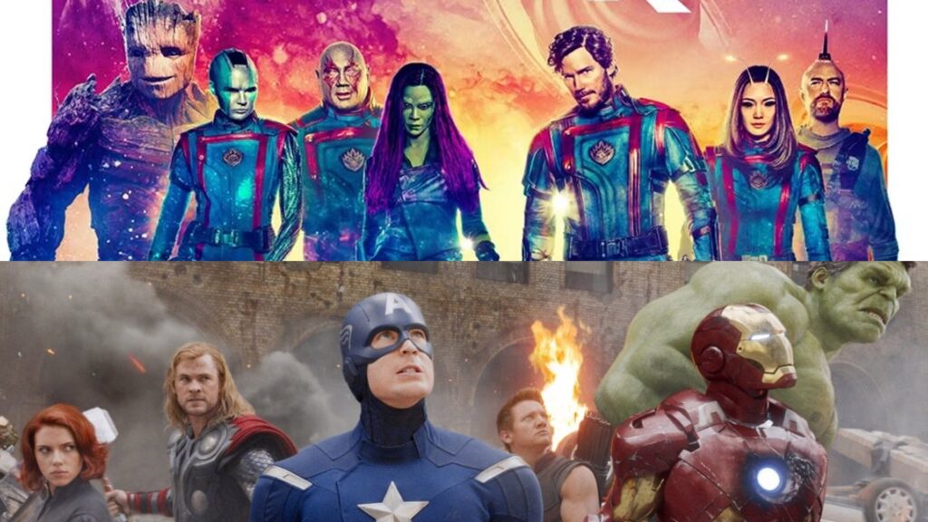 Guardianes de la Galaxia contra Los Vengadores