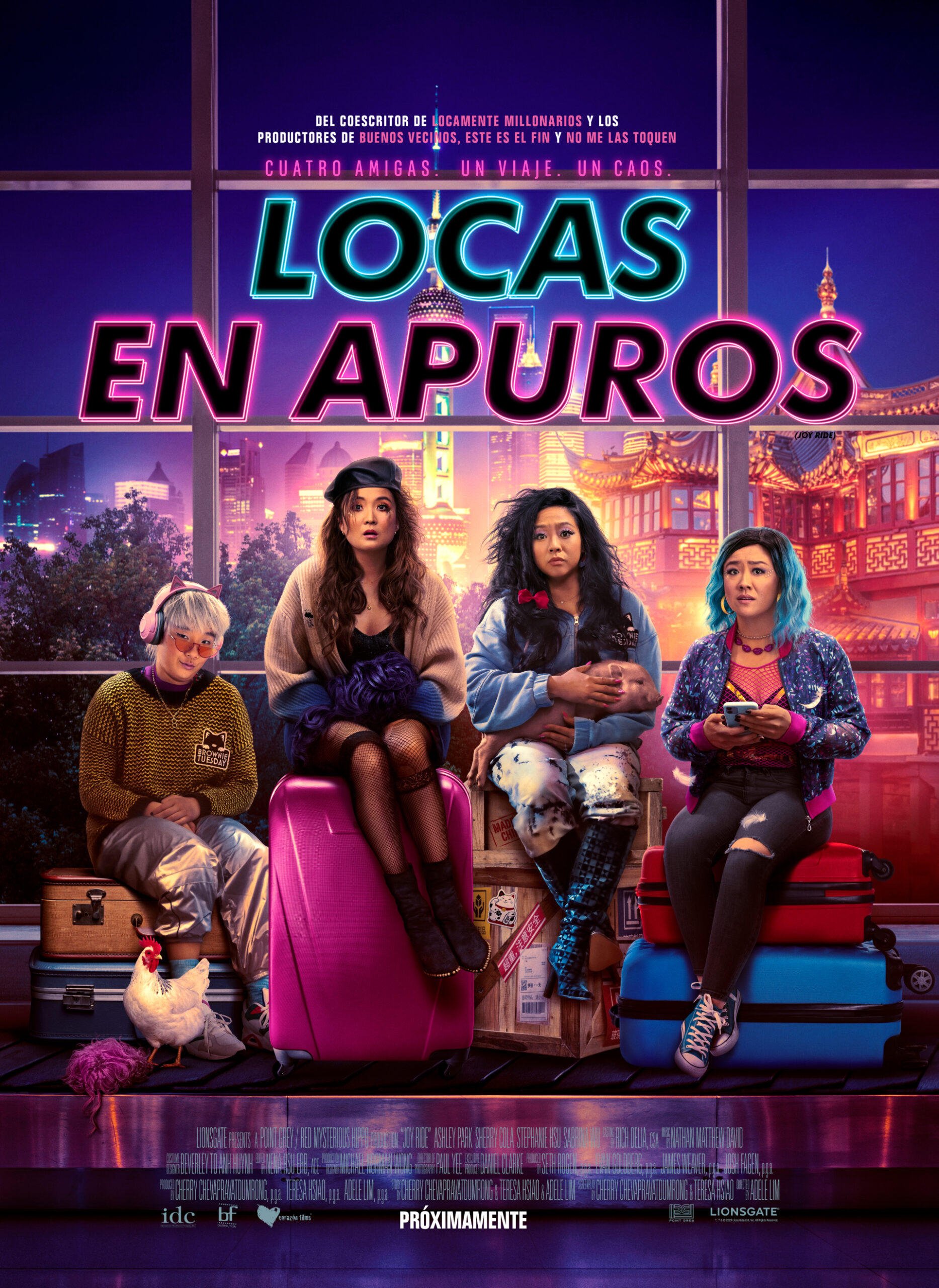 Locas en Apuros imágenes de la comedia