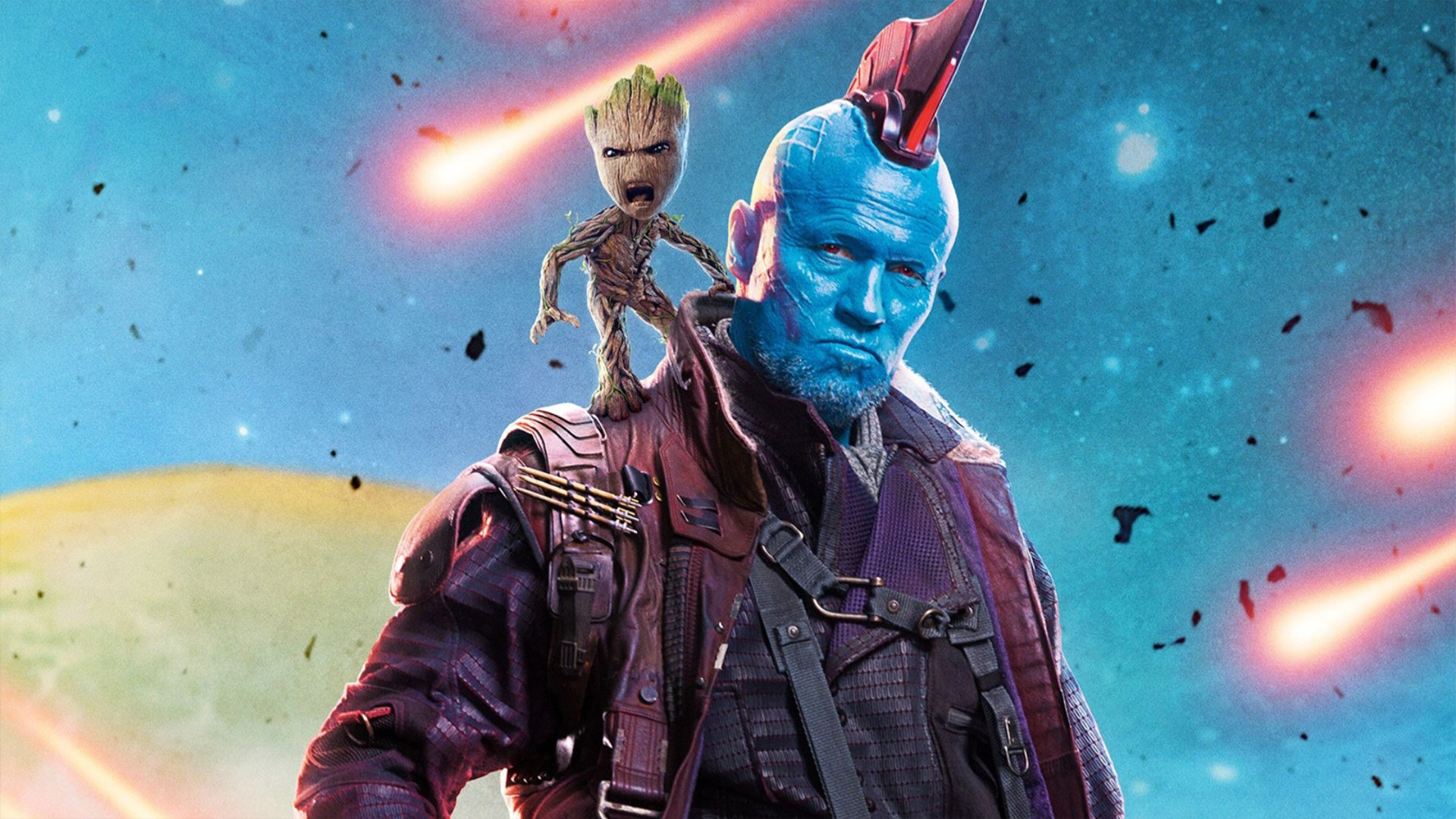 Yondu y Groot 