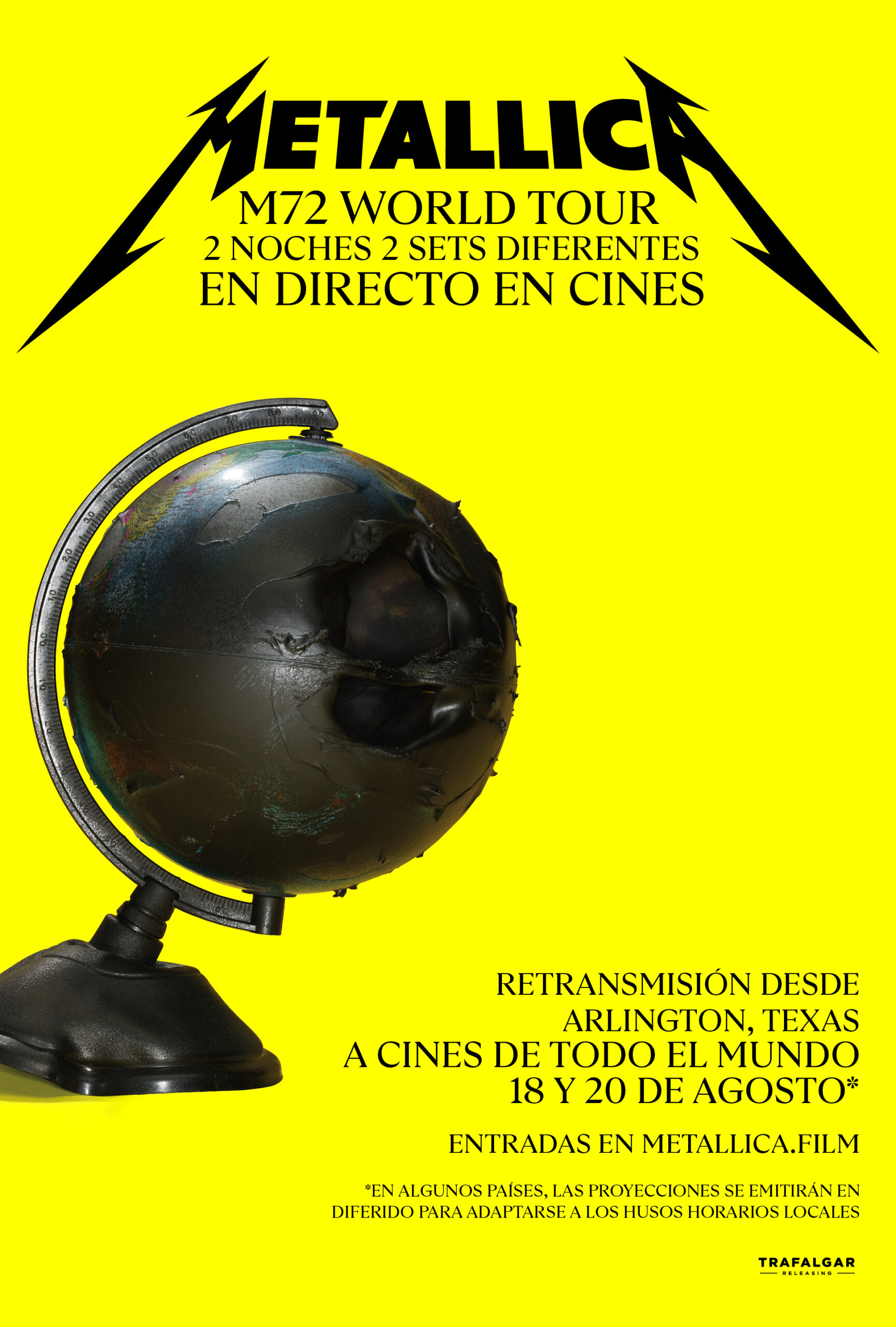 Póster Metallica en cines