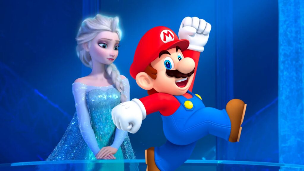 ¡Una menos! Super Mario Bros sigue escalando peldaños; ahora superó a Frozen