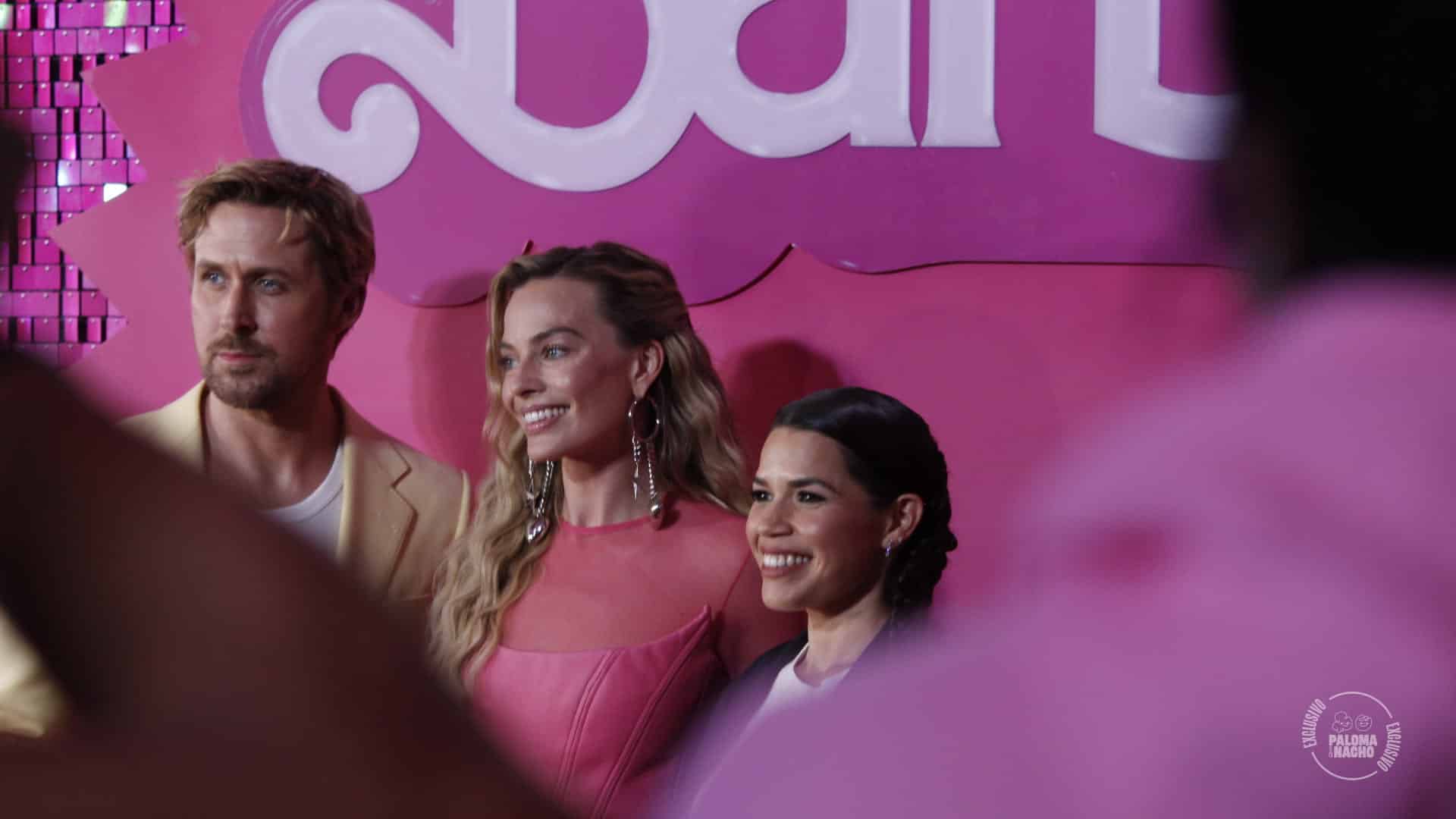 America Ferrera Margot Robbie y Ryan Gosling visita a México