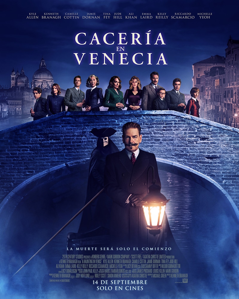 Cacería en Venecia póster película 