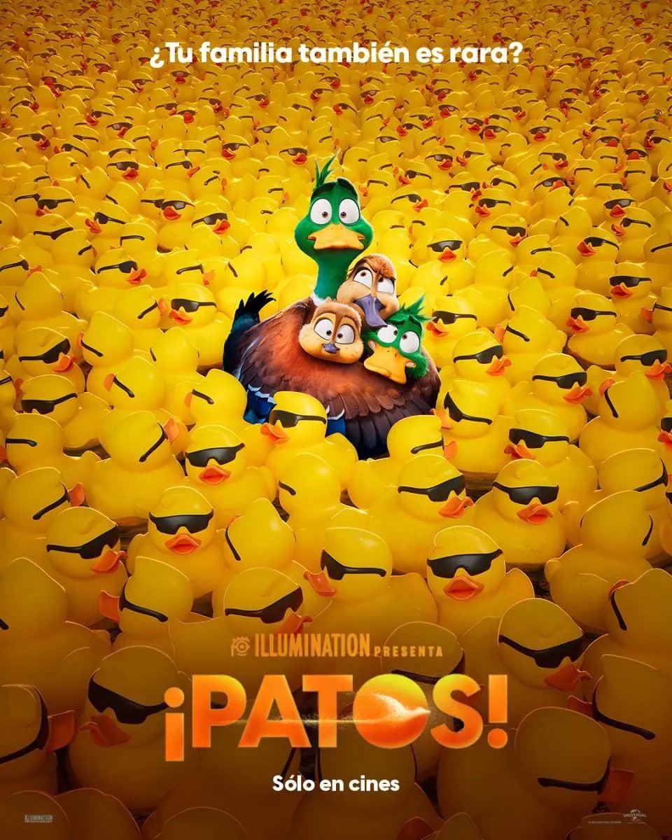 Patos póster película Illumination