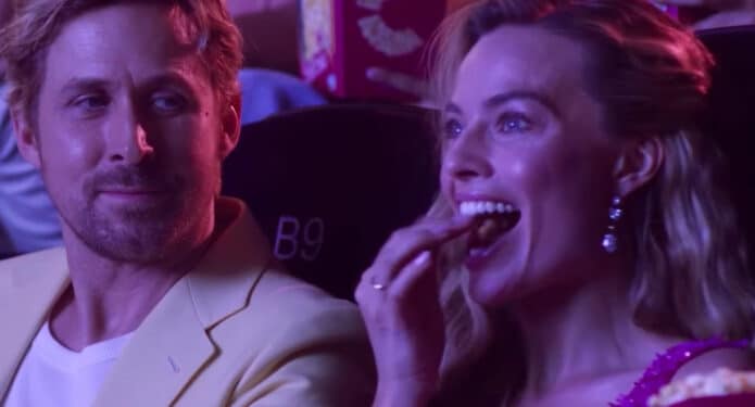 Ryan Gosling y Margot Robbie comercial palomitas Cinépolis