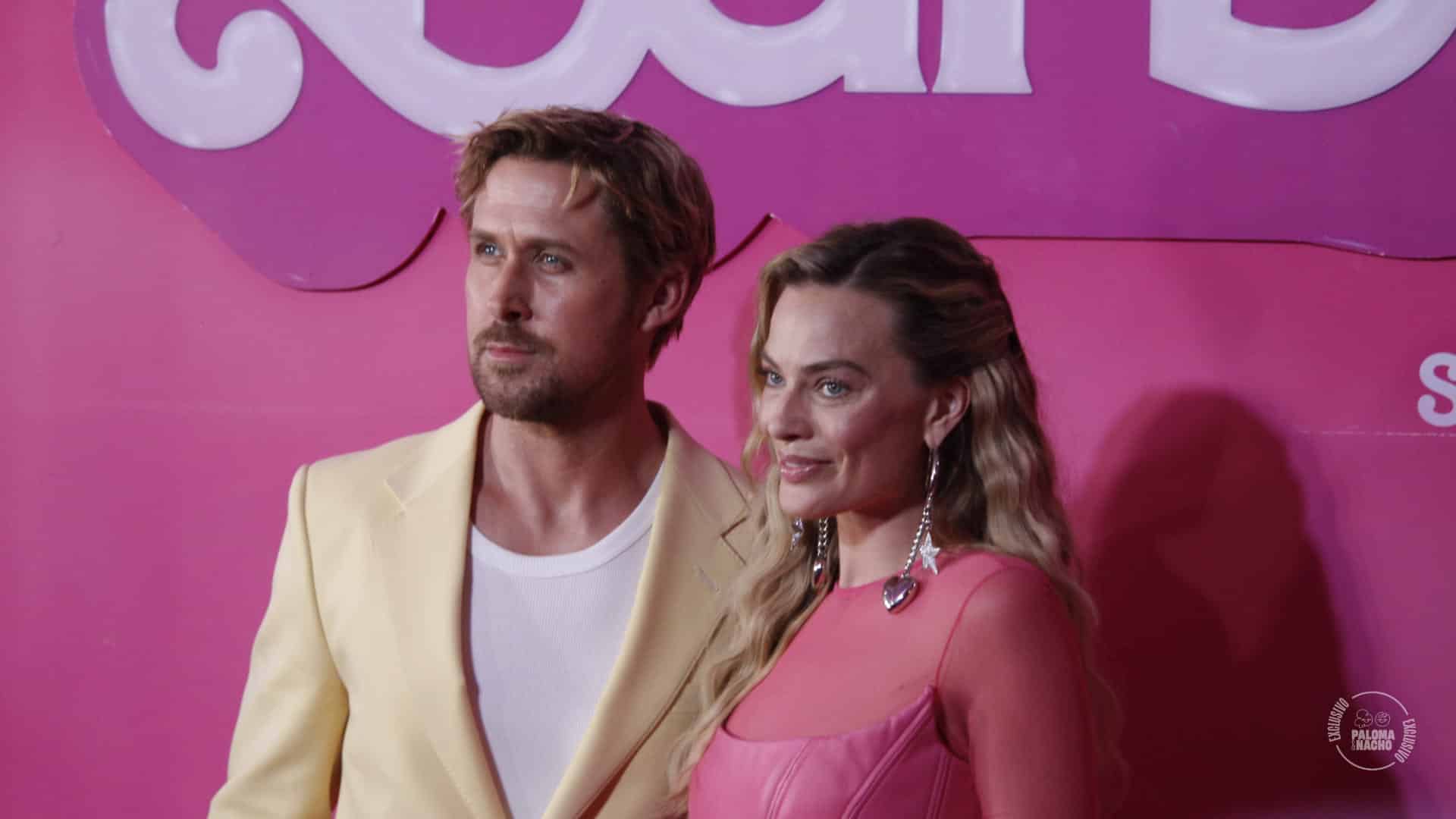 Ryan Gosling y Margot Robbie juntos premiere Barbie México