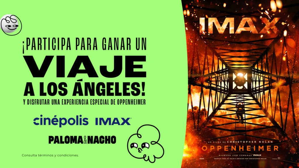 TRIVIA: ¡Participa para ganar un viaje a Los Ángeles y disfrutar una experiencia especial con Oppenheimer!