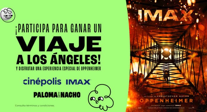 Trivia Oppenheimer IMAX viaje a Los Ángeles