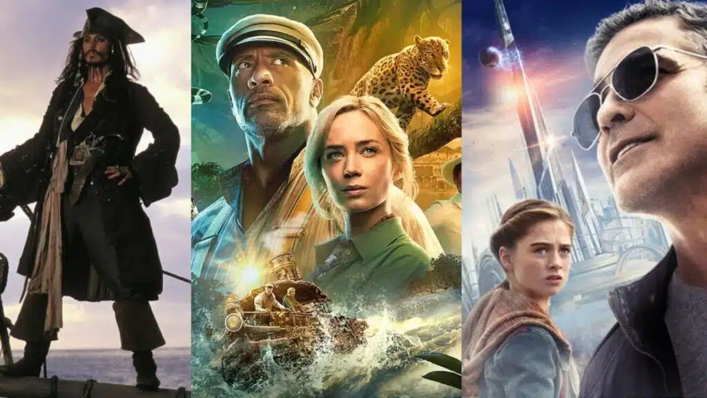 7 películas basadas en atracciones de Disney