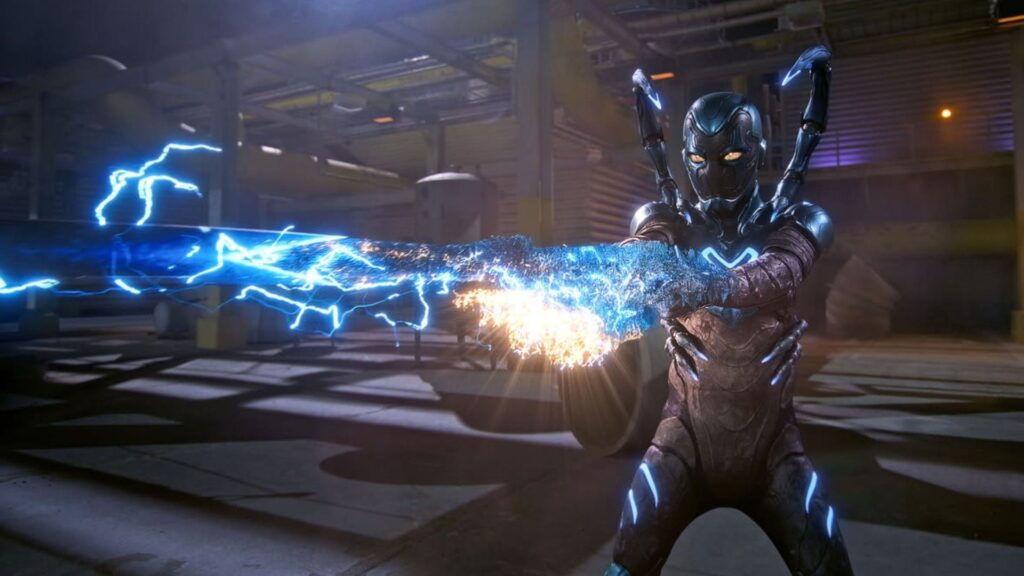 Conoce todo sobre el espectacular traje de Blue Beetle