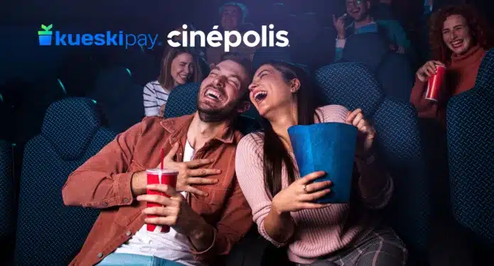 Kueskipay paga después el cine con Cinépolis