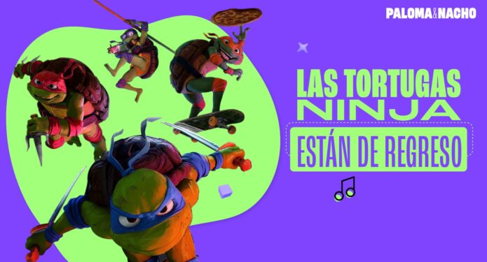 Las Tortugas Ninja están de regreso con una nueva película animada